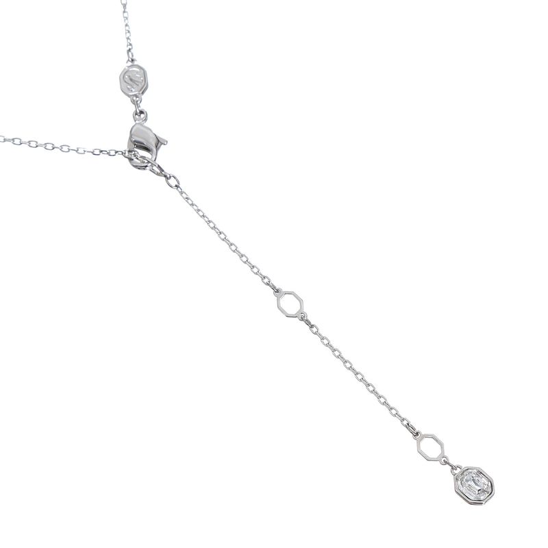 Colar-Swarovski-Constella-Circulo-Lapidacao-Redonda-Prateado