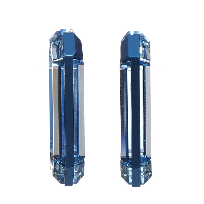 Brinco-Swarovski-Argola-Lucent-Azul-Geometrico