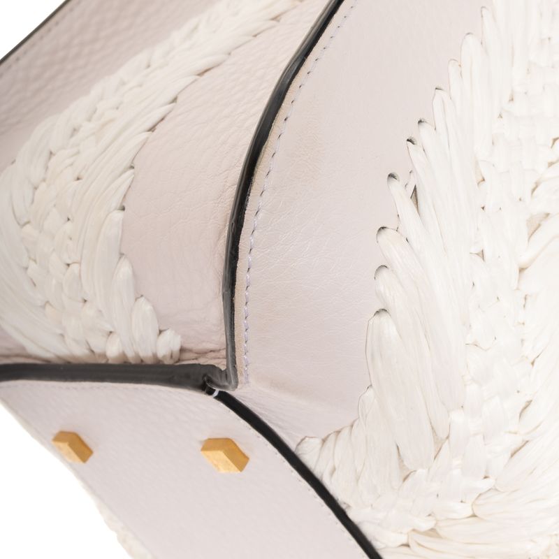 Bolsa-Valentino-Garavani-VLogo-Signature-Rafia-Branca