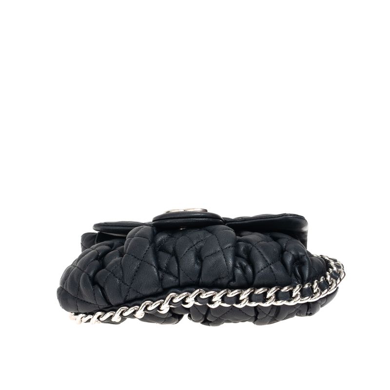 Bolsa-Chanel-Mini-Chain-Around-Preta