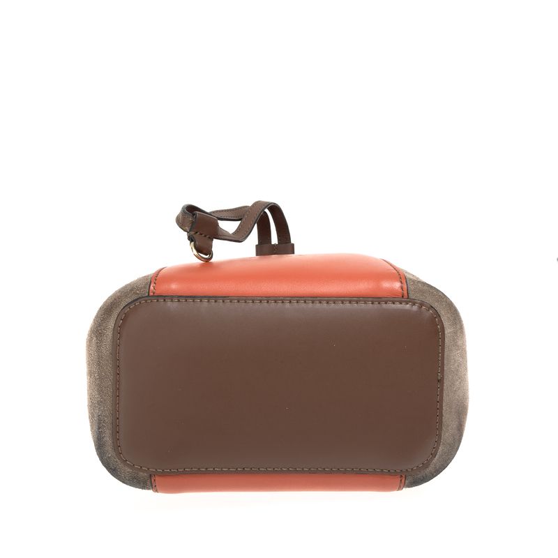 Bolsa-Furla-Bucket-Camurca-e-Couro-Marrom