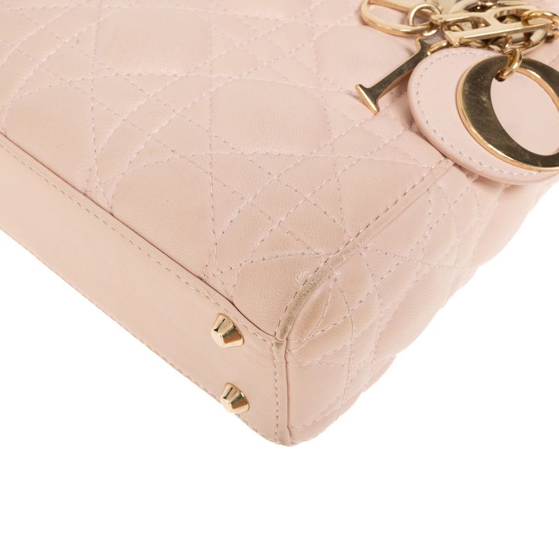 Bolsa-Christian-Dior-Mini-Lady-Dior-Rosa
