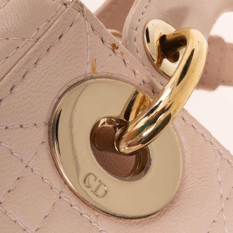 Bolsa-Christian-Dior-Mini-Lady-Dior-Rosa