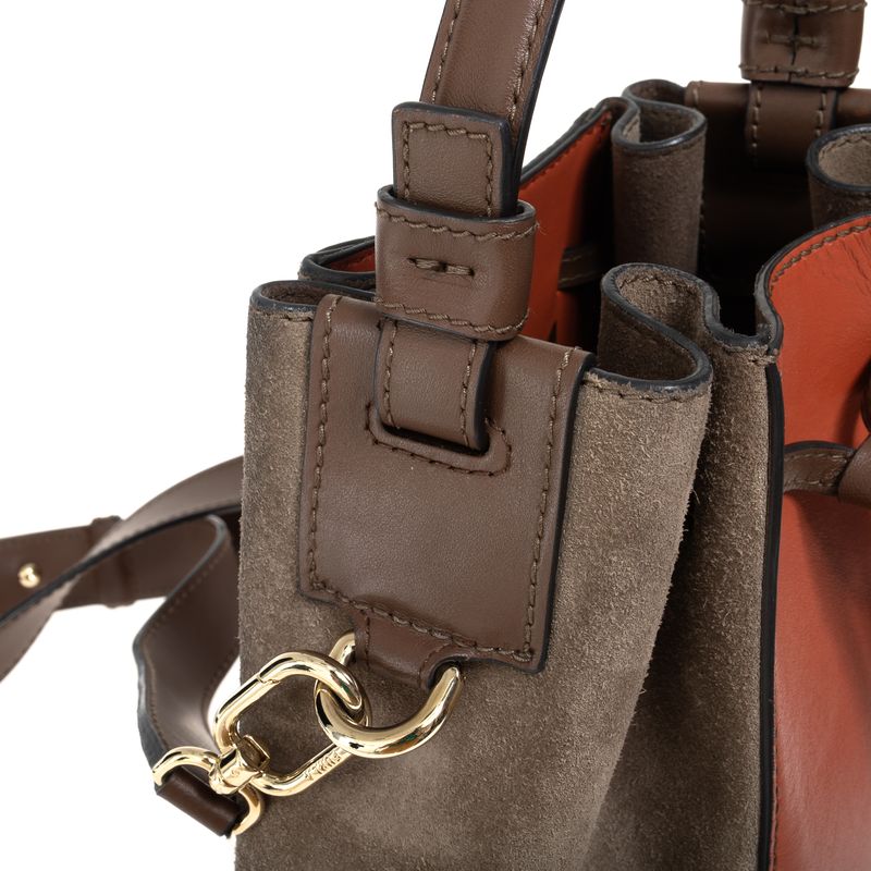 Bolsa-Furla-Bucket-Camurca-e-Couro-Marrom
