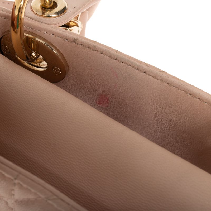Bolsa-Christian-Dior-Mini-Lady-Dior-Rosa