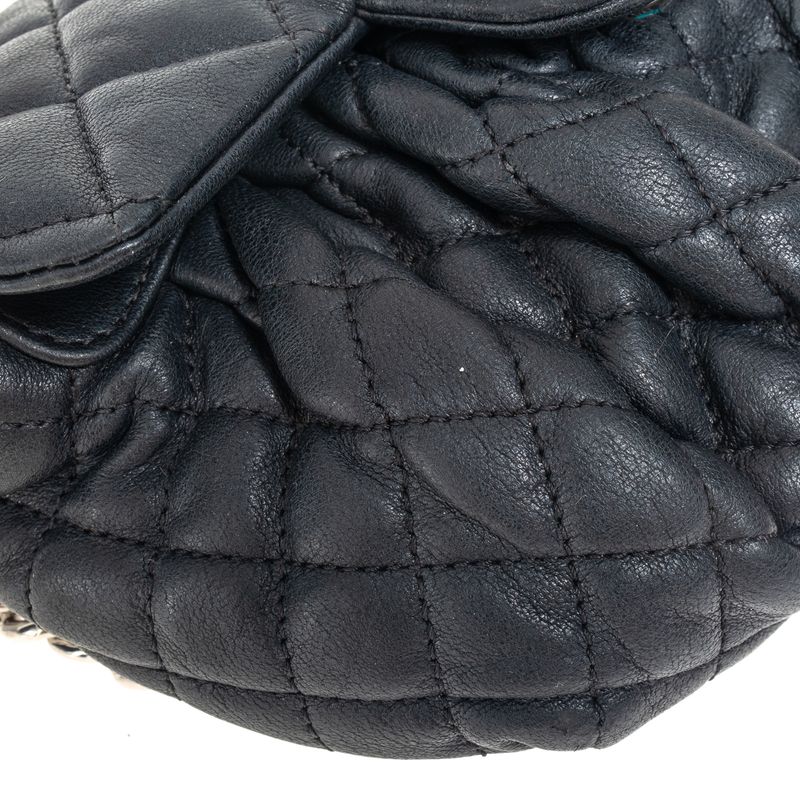 Bolsa-Chanel-Mini-Chain-Around-Preta
