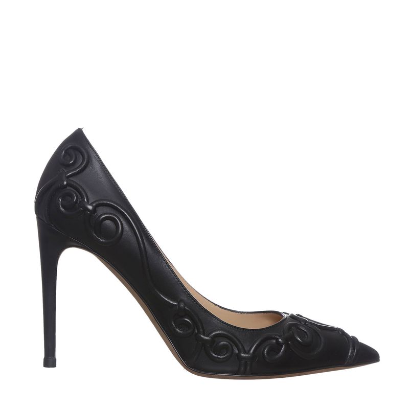Scarpin-Valentino-Garavani-Swirl-Ivory