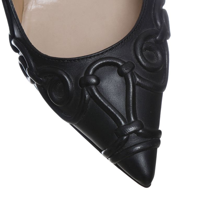 Scarpin-Valentino-Garavani-Swirl-Ivory