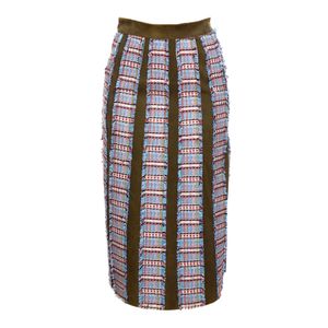 Saia Cruise Midi Tweed e Camurça