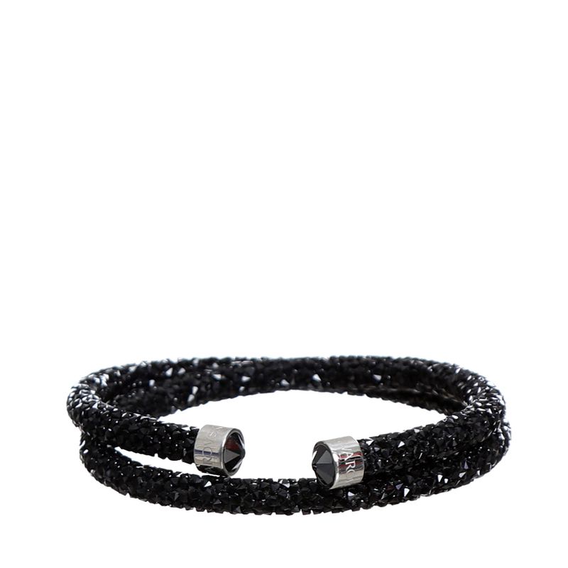 Pulseira-Swarovski-Stardust-Cristais-Preto