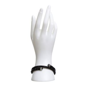 Pulseira Swarovski Stardust Cristais Preto