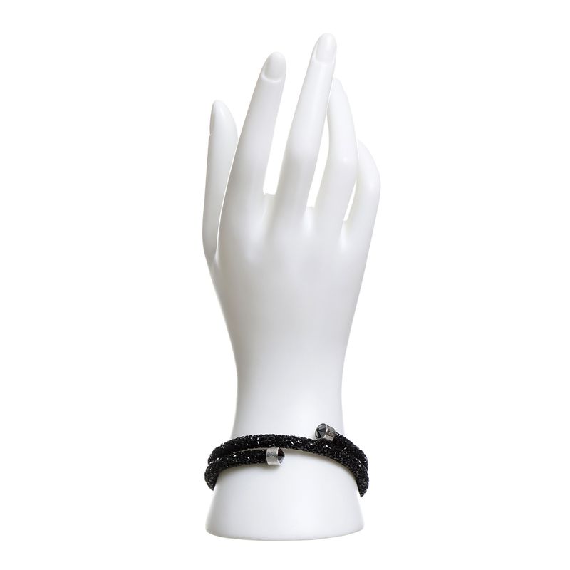 Pulseira-Swarovski-Stardust-Cristais-Preto