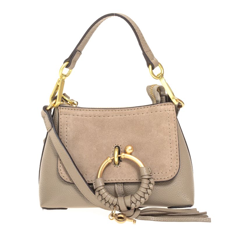 Bolsa-See-by-Chloe-Joan-Pequena-Cinza
