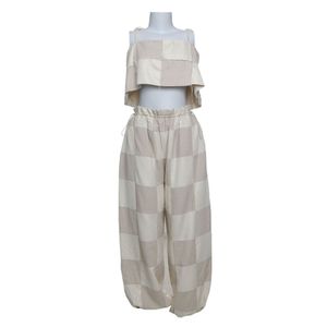 Conjunto Aluf Patchwork Dourado