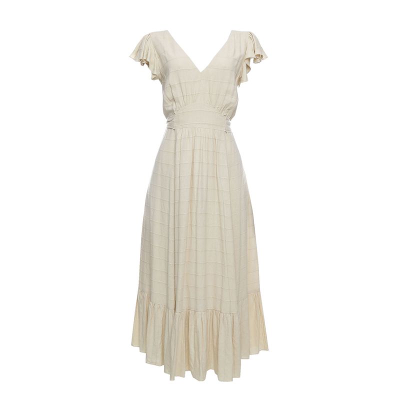 Vestido-Cris-Barros-Longo-com-Faixa-Bege