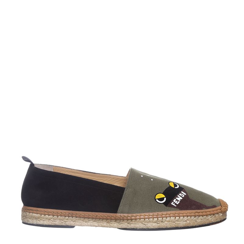 Espadrille-Fendi-Monster-Verde