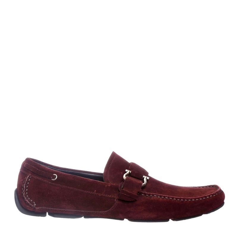 Mocassim-Ferragamo-Camurca-Vinho