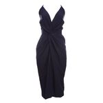 Vestido-Le-Soleil-d-Ete-Linho-Azul-Marinho