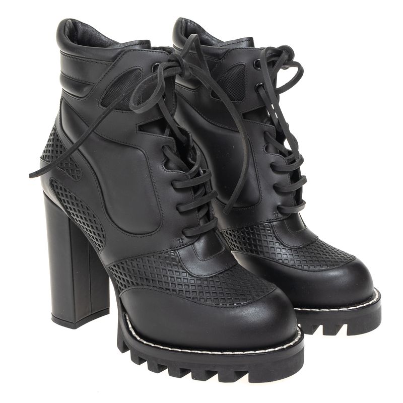Bota-Louis-Vuitton-Digital-Gate-Couro-Preta