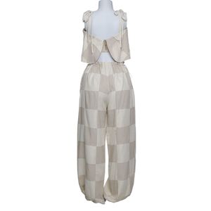 Conjunto Aluf Patchwork Dourado