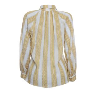 Camisa Cris Barros Aline Branca e Amarela