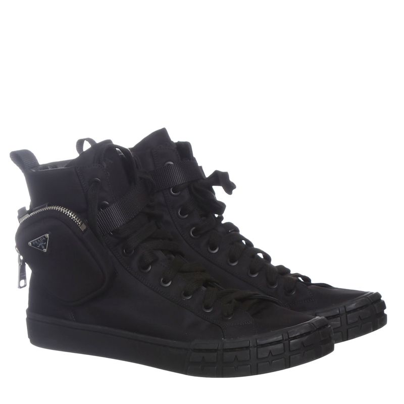 Tenis-Prada-Nylon-Preto