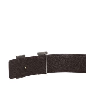 Cinto Hermes Reversível 32mm Preto e Marrom