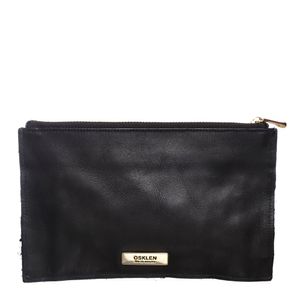 Clutch Osklen Couro Pirarucu Roxo