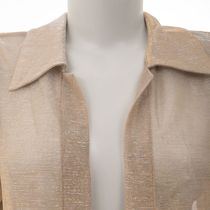 Camisa-Adriana-Degreas-Metalizada