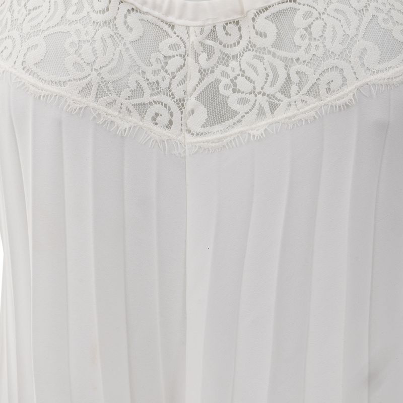 Vestido-Zimmermann-Plissado-com-Renda-Branco