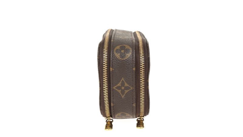 Nécessaire Louis Vuitton Zíper Dublo Pequena Monograma Vintage