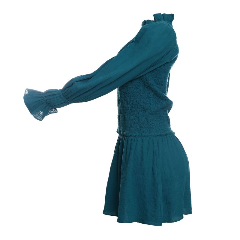 Vestido-Cruise-Lastex-Azul-Petroleo