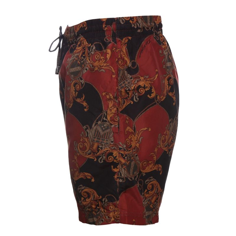 Bermuda-Dolce-and-Gabbana-Estampado-Vinho