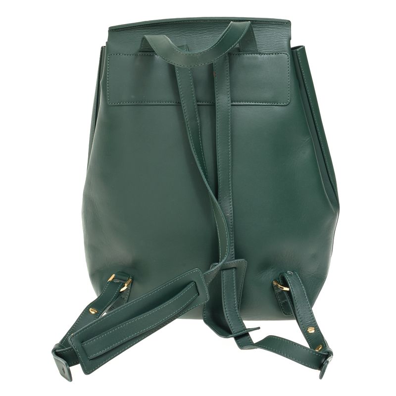 Mochila-Mansur-Gavriel-Classic-Couro-Verde