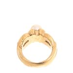 Anel-Vintage-Esfera-Perolada-Dourado