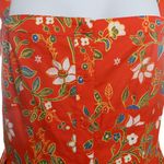 Vestido-Tory-Burch-Botoes-Estampado-Vermelho