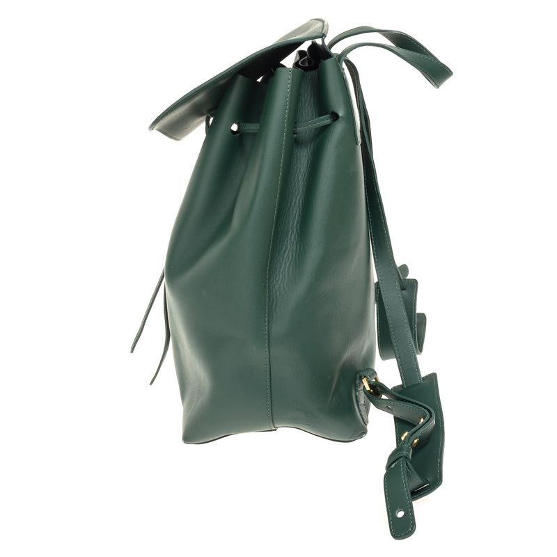 Mochila-Mansur-Gavriel-Classic-Couro-Verde