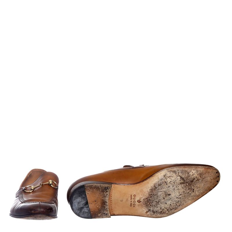 Mocassim-Gucci-Couro-Caramelo