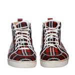 Tenis-Louboutin-Xadrez-Vermelho