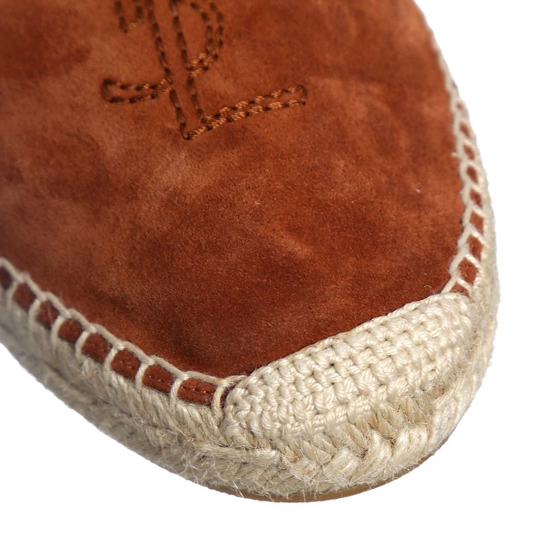Espadrille-Saint-Laurent-Camurca-Marrom