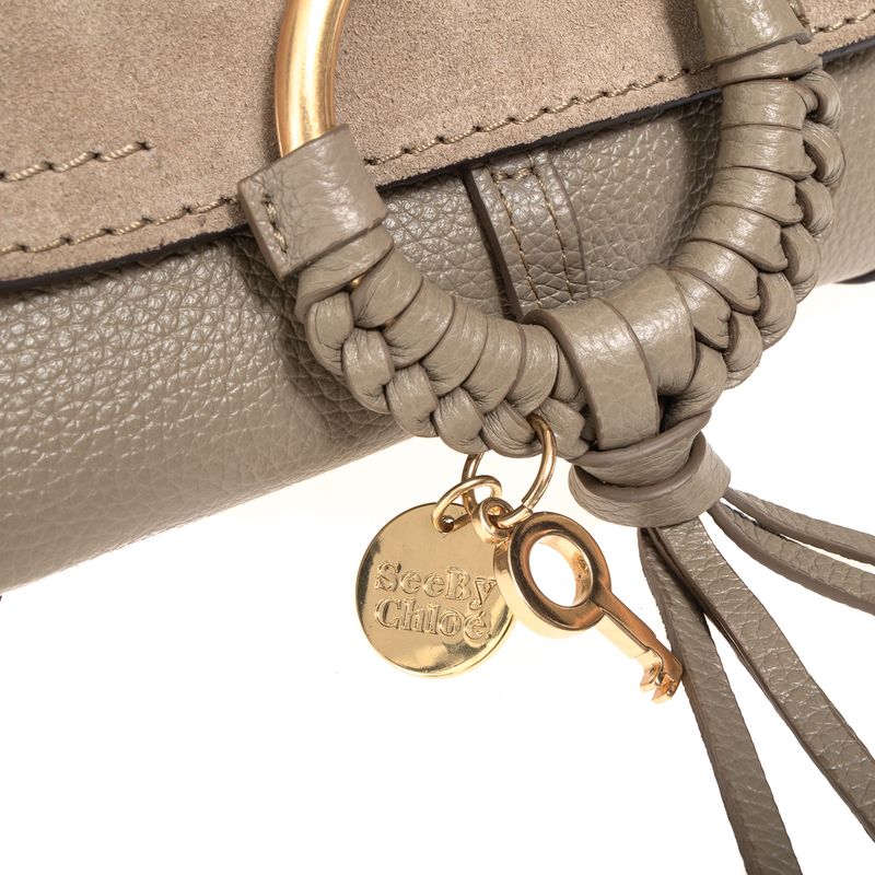 Bolsa-See-by-Chloe-Joan-Pequena-Cinza