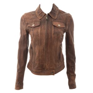 Jaqueta Dolce & Gabbana Couro Marrom