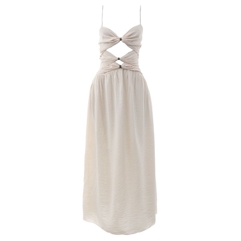 Vestido-Paula-Raia-com-Elastico-Bege