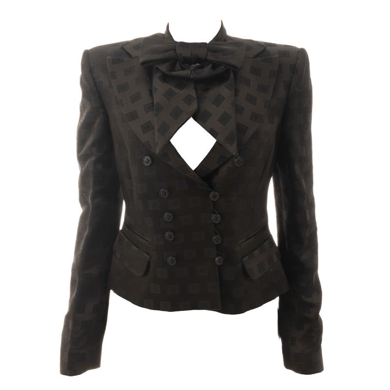 Blazer-Emporio-Armani-Gravata-Preto