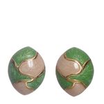 Brinco-de-Pressao-Esmaltado-Bicolor-Verde