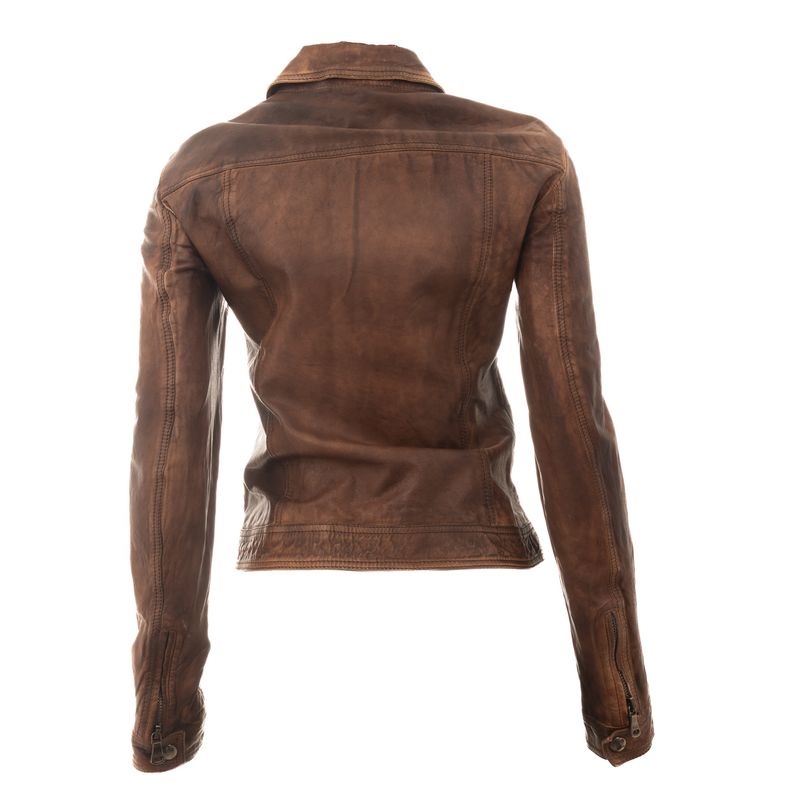 Jaqueta-Dolce---Gabbana-Couro-Marrom