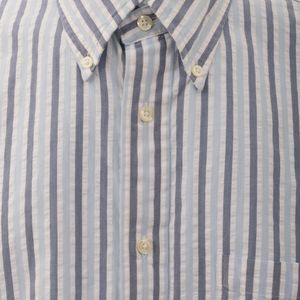 Camisa Brooks Brothers Listrada Azul e Branco