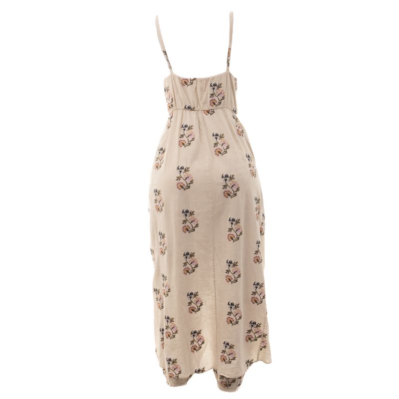 Conjunto-Cris-Barros-Ponto-Cruz-Floral-Bege