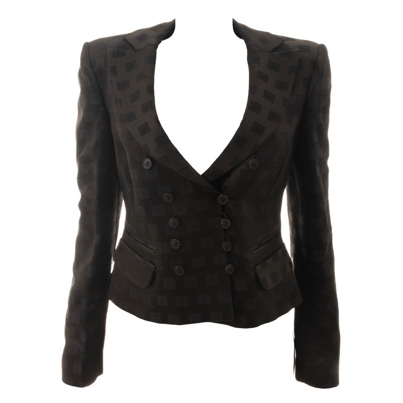 Blazer-Emporio-Armani-Gravata-Preto