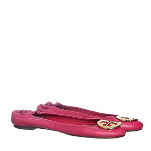 Sapatilha Tory Burch Minnie Travel Fúcsia